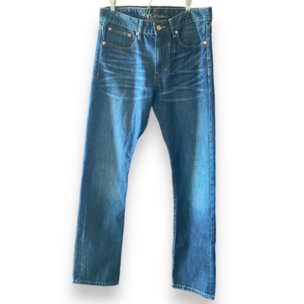 Chip & Pepper | Mens Dark Wash Slim Straight Jeans | Size 31x32